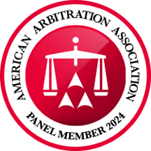 American Arbitration Association Member since 2024